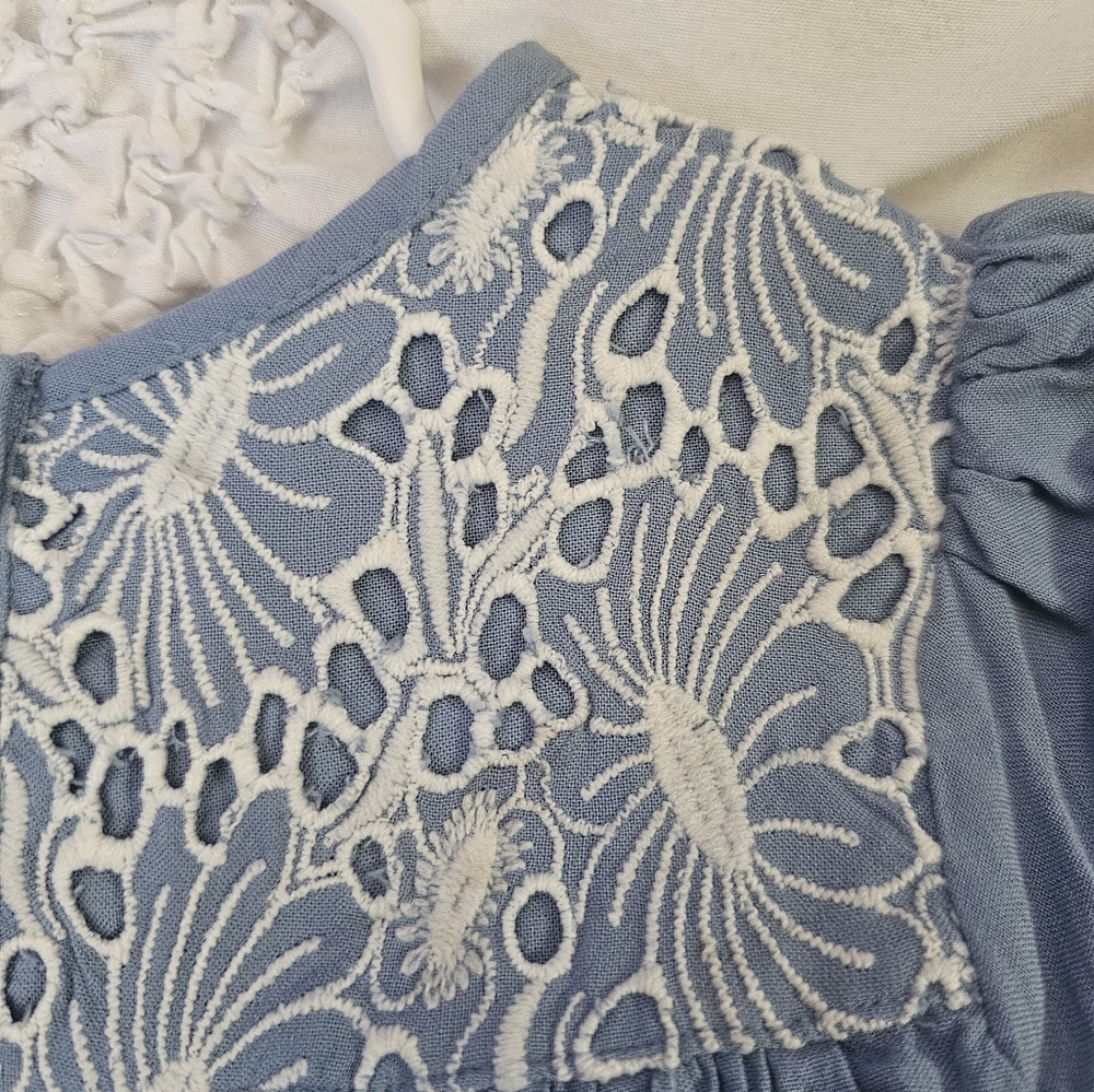 Tucker + Tate Embroidered Girl Dress Sz 24M - Picture 5 of 7